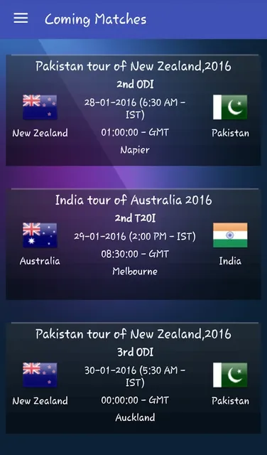 Total CricInfo (Android) screenshot 4